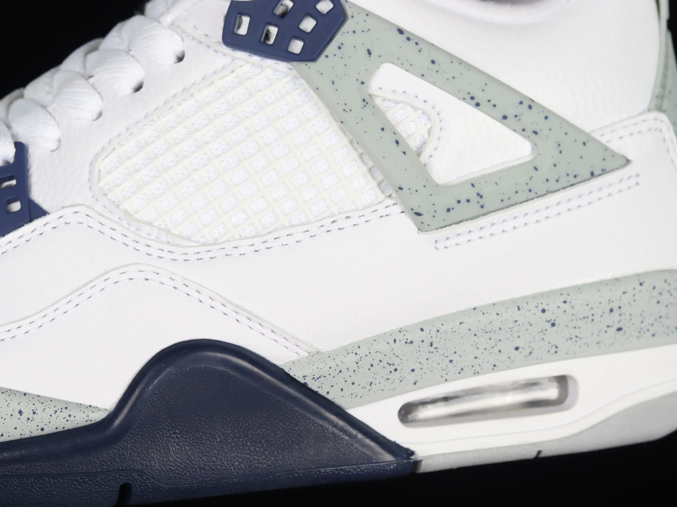 All Categories Air Jordan Jordan Series Basketball Shoes Air Jordan 4 Pure Original Version Air Jordan 4 Retro "Midnight Navy" AJ4 Joe 4 Midnight Blue Men's Cultural Basketball Shoes DH6927-140